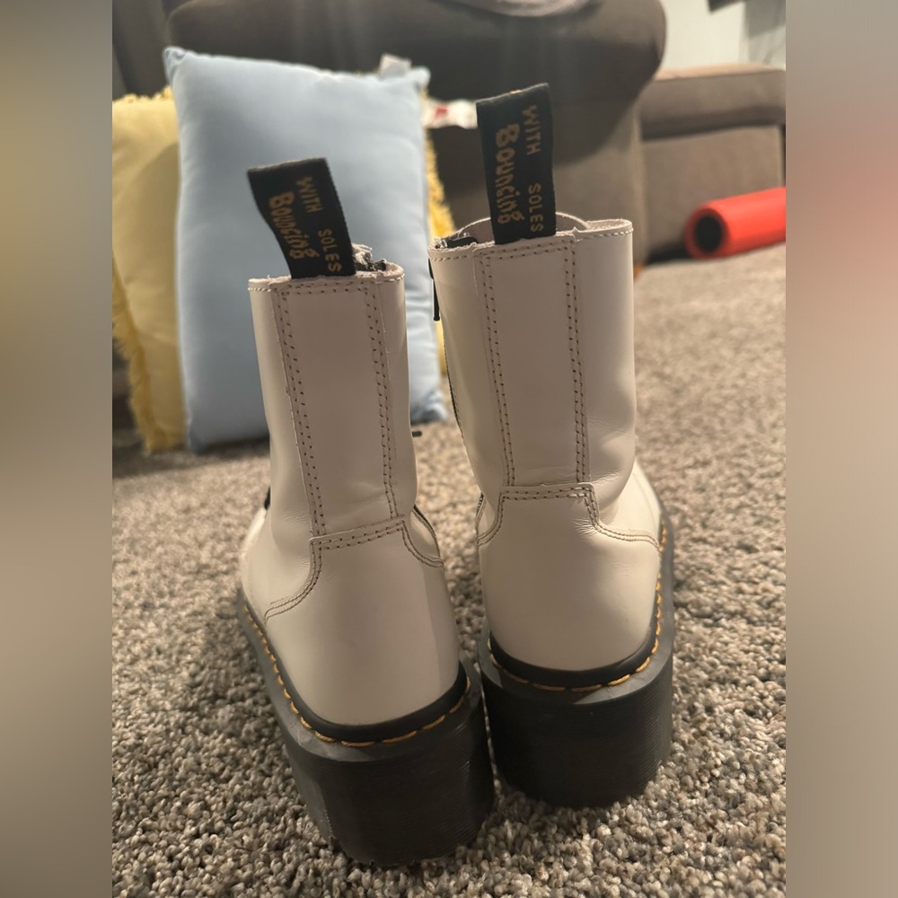JADON BOOT SMOOTH LEATHER PLATFORMS - Picture 7 of 11